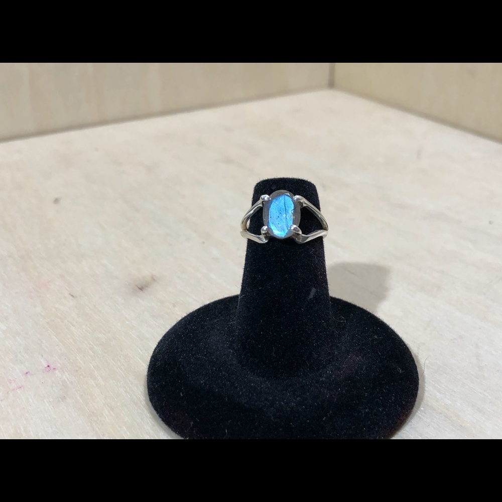 Labradorite Solid Sterling Statement Ring - image 2